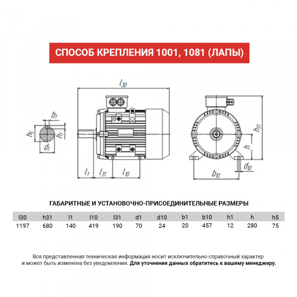 Электродвигатель АИР 280M2